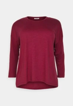 Nmmathilde O Neck High Low Curve - T-Shirt À Manches Longues - Burgundy -Noisy May d015fad8df8441e1ae6e58d7f78bdd6c