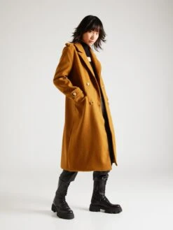 Noisy May Manteaux De Mi-saison Manteau Mi-saison VIOLET Femme Caramel -Noisy May d4ccb2303584c26de61fa37cb7cdaed9