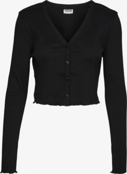 Noisy May Gilets Cardigan Drakey Femme Noir