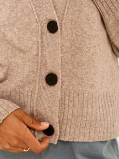 Noisy May Gilets Cardigan Ian Femme Beige -Noisy May d79017169a8a93e39ec1c9fb15858069