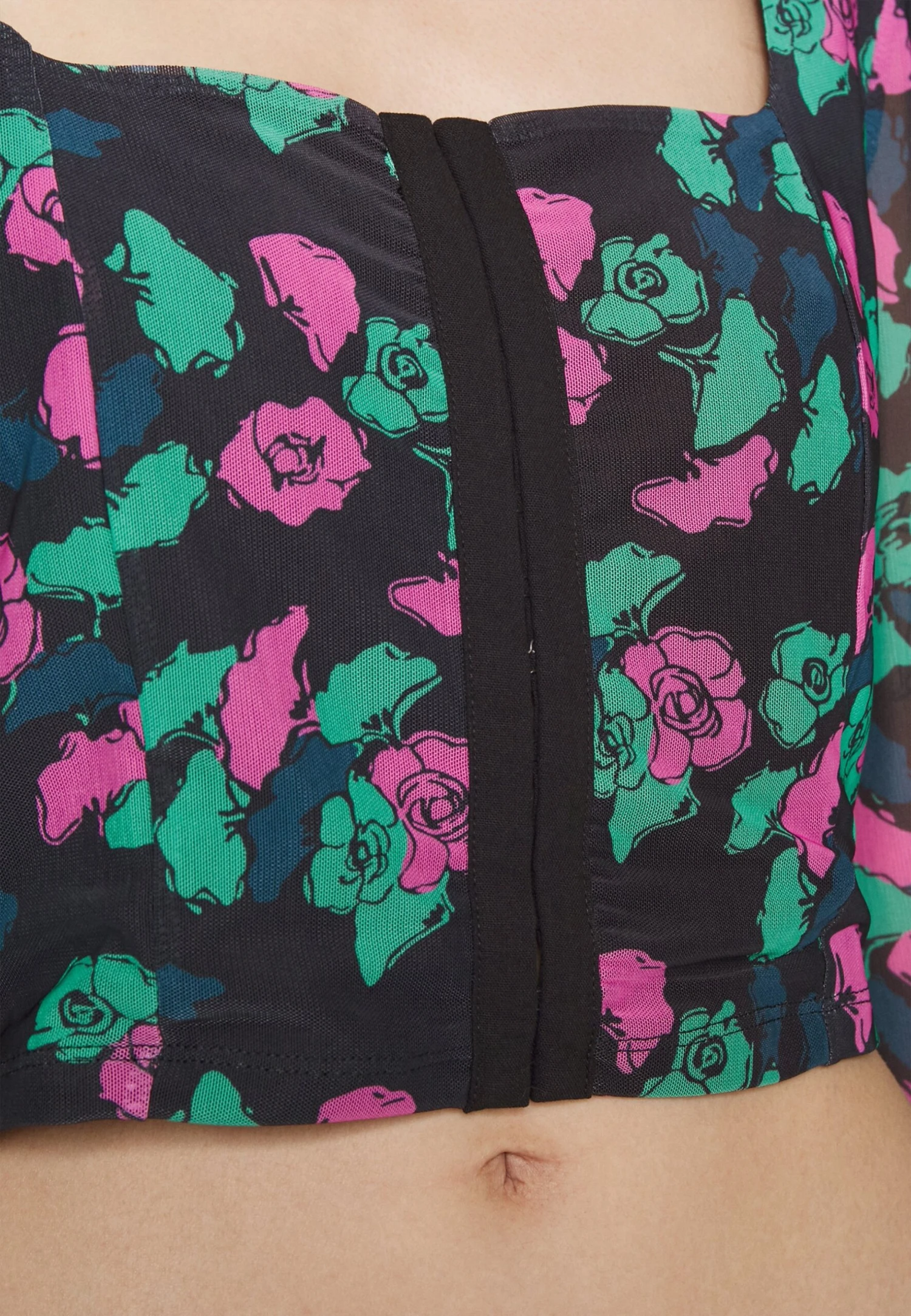 Noisy May Nmlesley Corset Bell - T-Shirt Imprimé - Black 6 Noisy May Nmlesley Corset Bell - T-Shirt Imprimé - Black – Image 6