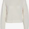 Noisy May Pulls Basiques Pull-over Maysa Femme Blanc