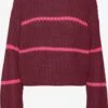 Noisy May Pulls Maille Fine Pull-over CHARLIE Femme Rouge
