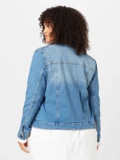 Vestes En Jean Veste Mi-saison DEBRA Femme Bleu -Noisy May e3c55cc5715731020764c681f1456515