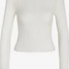 Noisy May Pulls Basiques Pull-over NANCY Femme Blanc