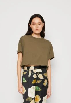 Noisy May Nmalena Semi Crop - T-Shirt Basique - Kalamata