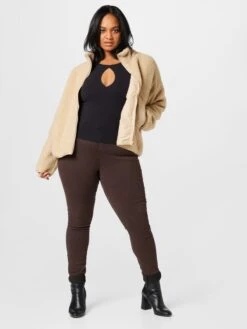 Vestes De Mi-saison Veste Mi-saison Kian Femme Beige -Noisy May e9bce3a497a9f37b54ec8872a01c17e8