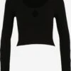 Noisy May Petite Pulls Maille Fine Pull-over ORLA Femme Noir