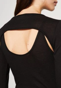 Noisy May Nmtokyo Cut Out - T-Shirt À Manches Longues - Black -Noisy May ec55de0bf0a84d8ebe60b29fb4384485