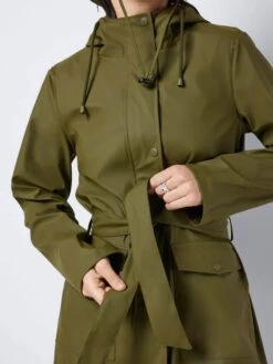 Noisy May Manteaux De Pluie Manteau Mi-saison Sky Femme Olive -Noisy May ef35daaf8e4577687f62e60a1bb4003a