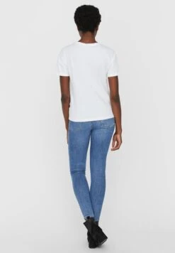 Noisy May Nmbrandy - T-Shirt Basique - Bright White -Noisy May f07bd0f42572447eb099a4e33c3f5f4c