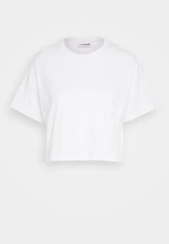 Noisy May Nmalena Semi Crop - T-Shirt Basique - Bright White -Noisy May f1dc583354be40a1b50cba7af488e6c6