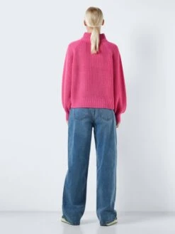 Noisy May Pulls Basiques Pull-over Timmy Femme Rose -Noisy May f62f6656098b6a6a5064d82155ed0bcb