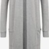 Noisy May Gilets Cardigan CITY Femme Gris Clair