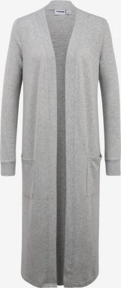 Noisy May Gilets Cardigan CITY Femme Gris Clair