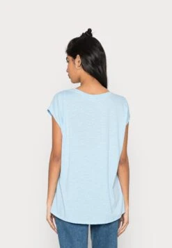 Noisy May Loose Long - T-Shirt Basique - Cerulean -Noisy May f73fee28f98349528e6f2de9a6258381