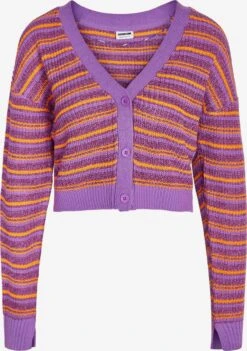 Noisy May Gilets Cardigan SELINA Femme Orange