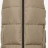 Noisy May Vestes Sans Manches Gilet Aurora Femme Beige